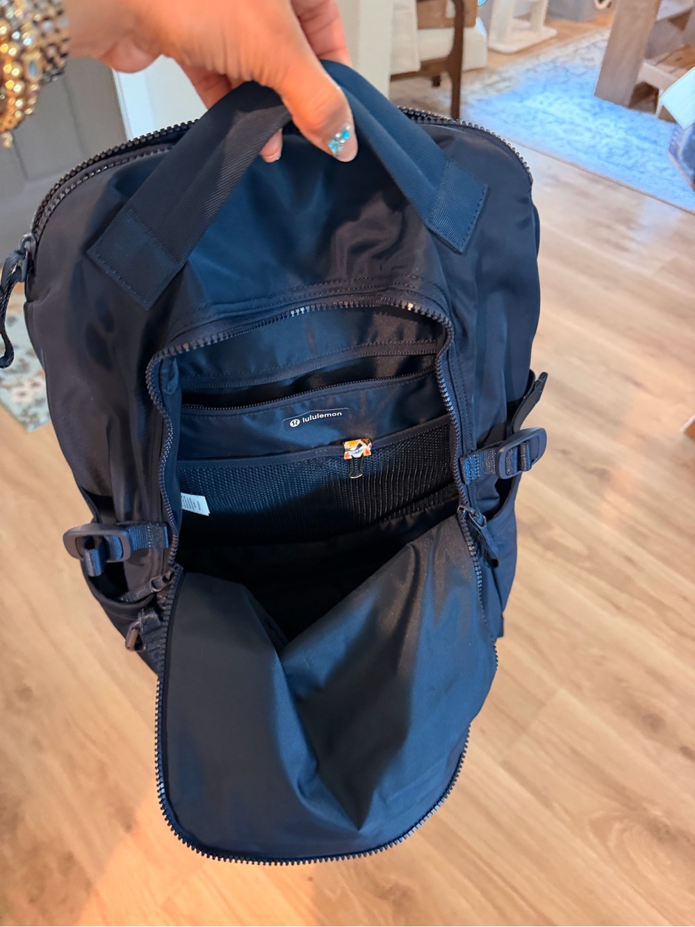 lululemon athletica Navy Compact Everyday Backpack - Picture 2 of 5